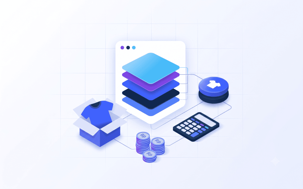 Ilustrasi cara menghitung HPP produk untuk seller marketplace